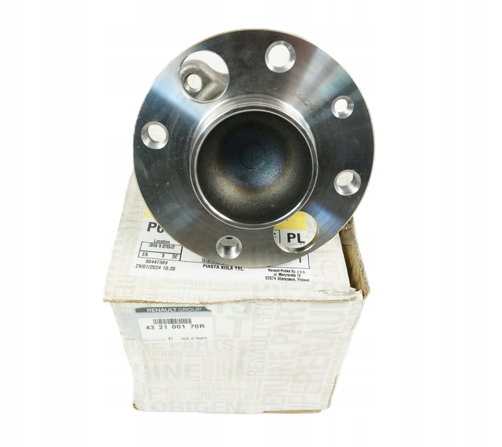 фото №1, Clio v 5 nowe подшипник ступица колеса заднего задняя задняя оригинал