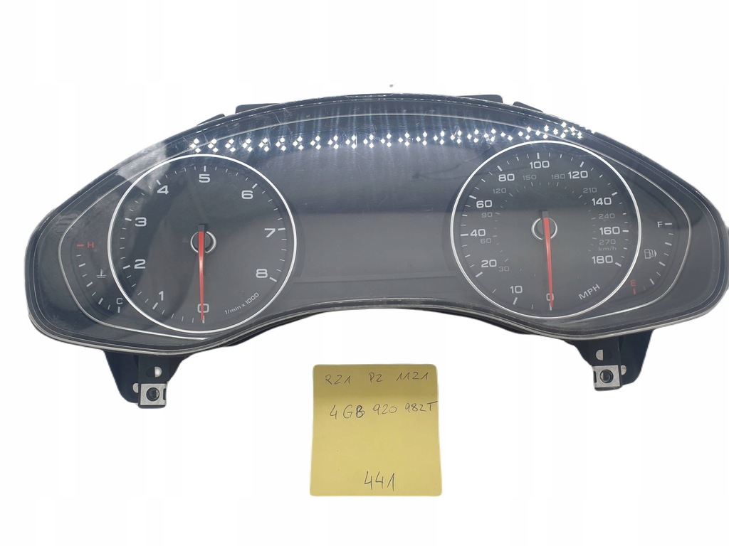 фото №1, Счетчик приборы спидометр audi a6 c7 3.0tfsi 4g8920982t