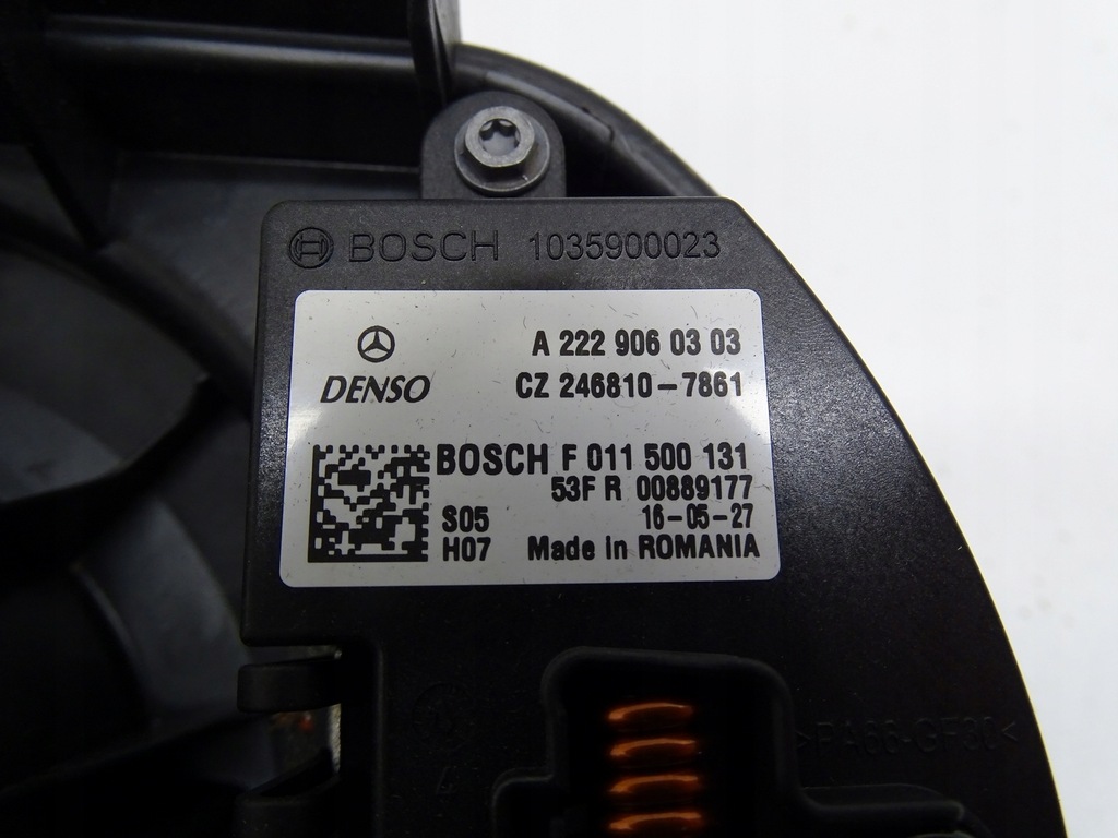 фото №9, Вентилятор повітродувка обдув mercedes w176 a-klasa a2469062501