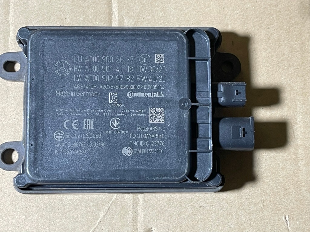 фото №1, Mercedes модуль датчик радар distronic a0009002637