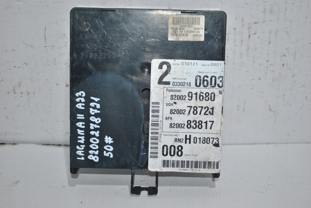 фото №1, Модуль bsi renault laguna ii 8200278721