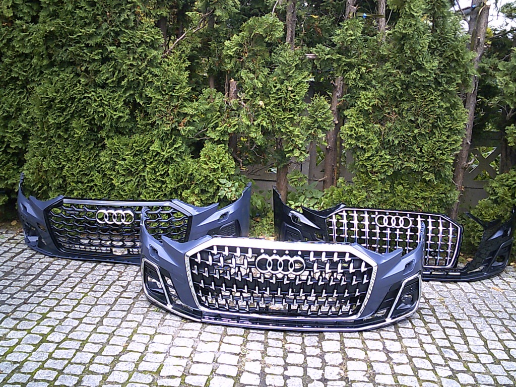 фото №7, Audi a8 d5 s-line 4n0 lift перед бампер sline новый оригинал ew basis i s8