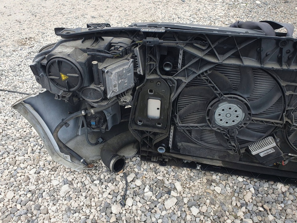 фото №5, Audi a4 b8 pas передній бампер радіатор лампи комплект kompletny перед