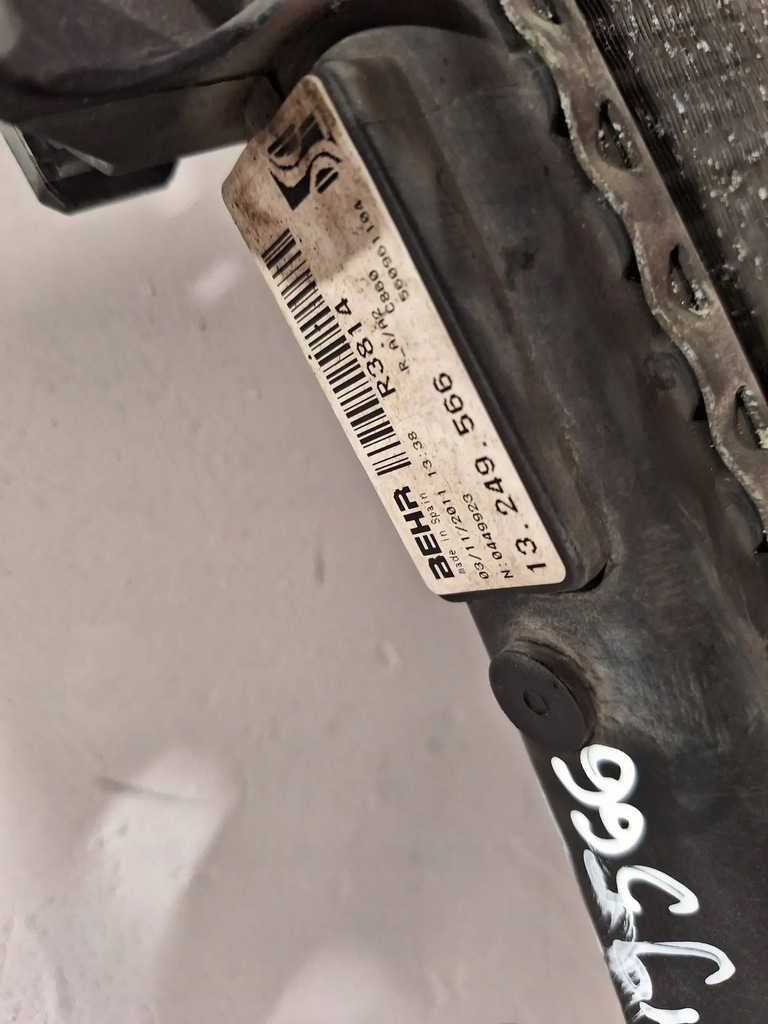 фото №7, Радиатор wody 13249566 opel corsa e 1.4 16v 14-