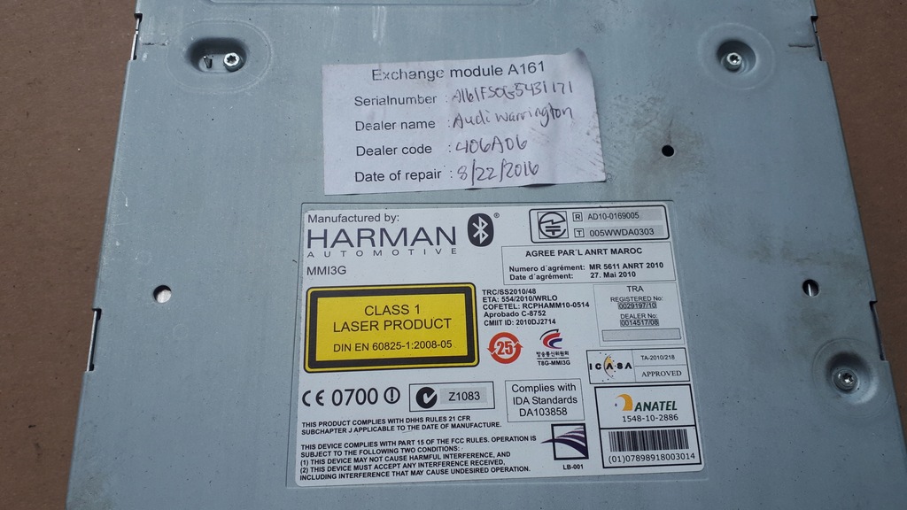 фото №6, A6 c7 4g мультимедиа станция блок mmi a7 4g