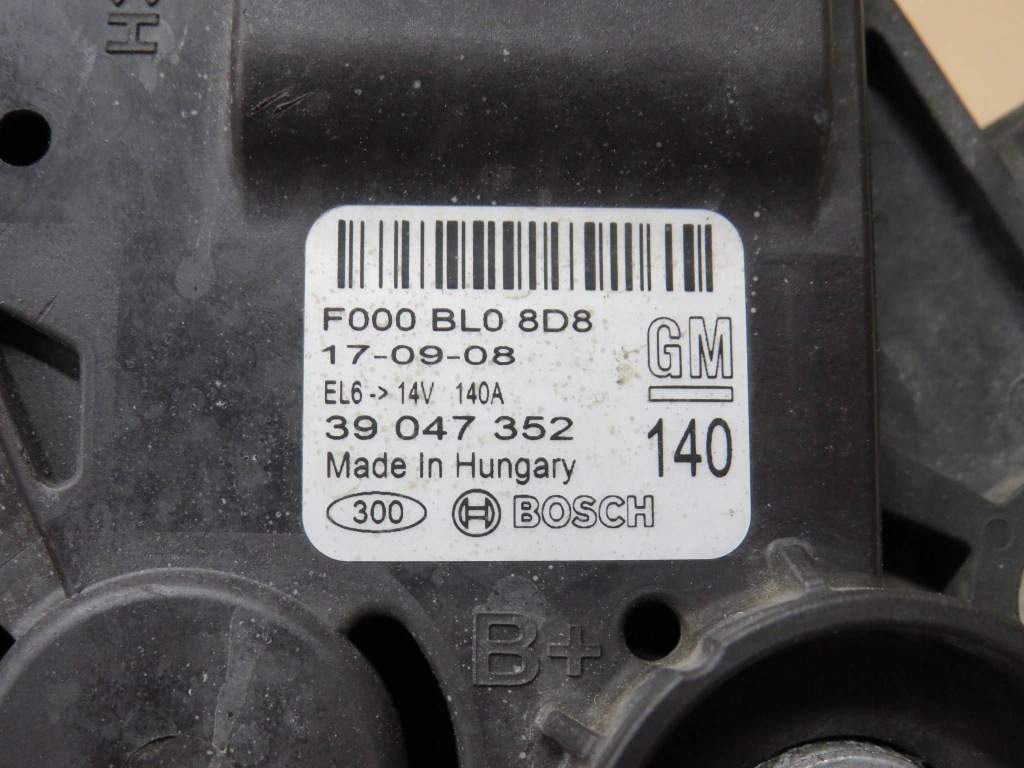 Opel insignia b 2017 2.0 cdti b20dth генератор 39047352 Київ