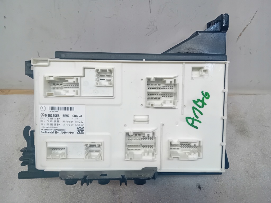 фото №1, Mercedes a-klasa 176 модуль комфорту a1769001101