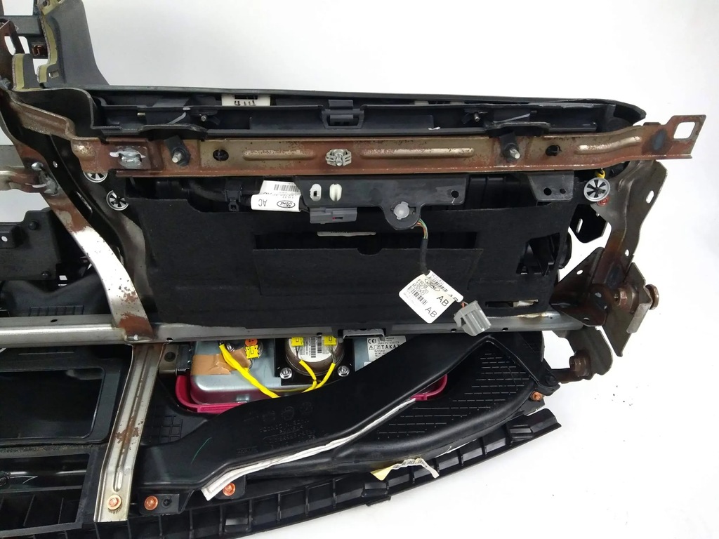 фото №8, Ford mustang vi gt приборная панель приборная + подушка пассажира 2015-17