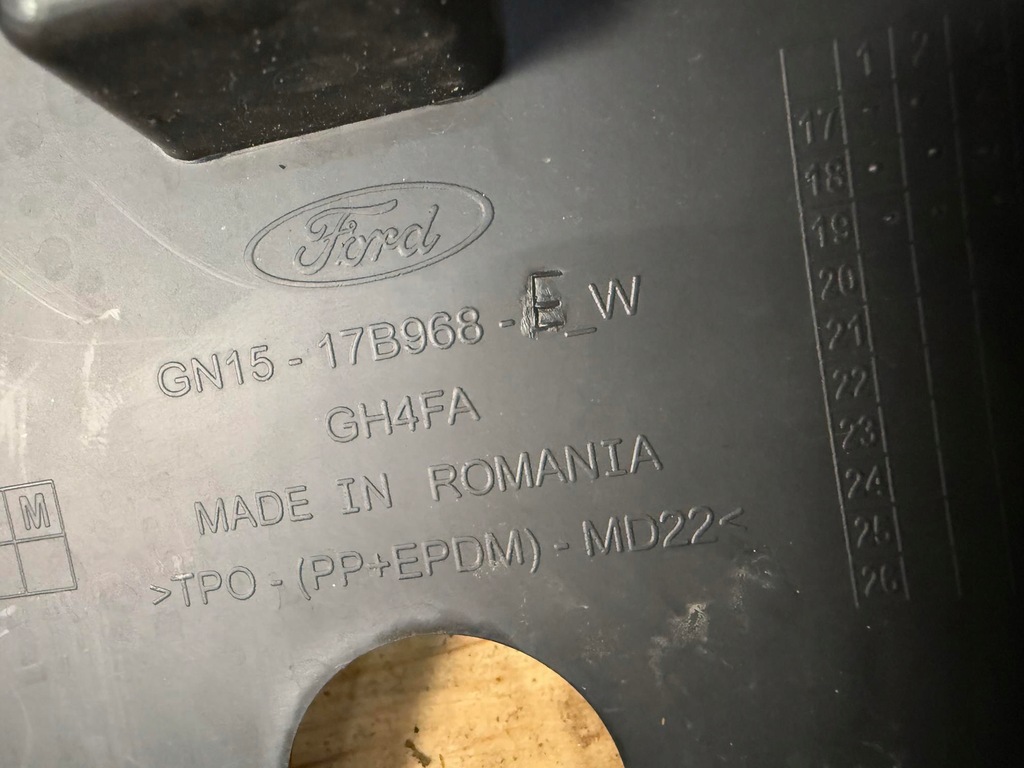 фото №7, Решітка радіатора решітка радіатора бампера перед ford ecosport ii 2 mk2 lift fl gn15-17b968-e