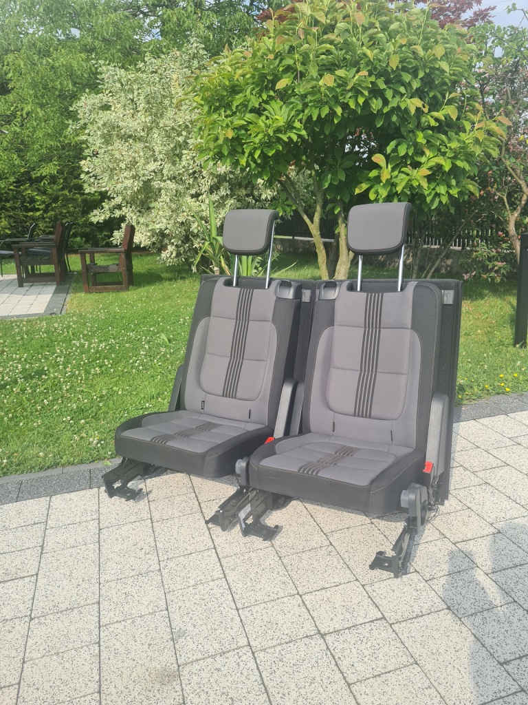 фото №8, Сидіння заднє сидіння foteliki kpl vw sharan ii 7n ідеальний стан fv