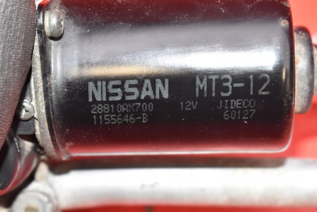 фото №8, Механизм моторчик дворник перед eu 28810ax700 nissan micra k12 02-07