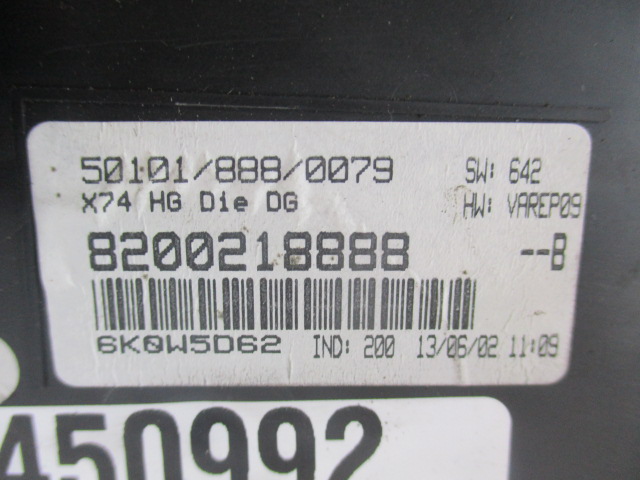 фото №6, Renault laguna ii дизель счетчик 8200218888