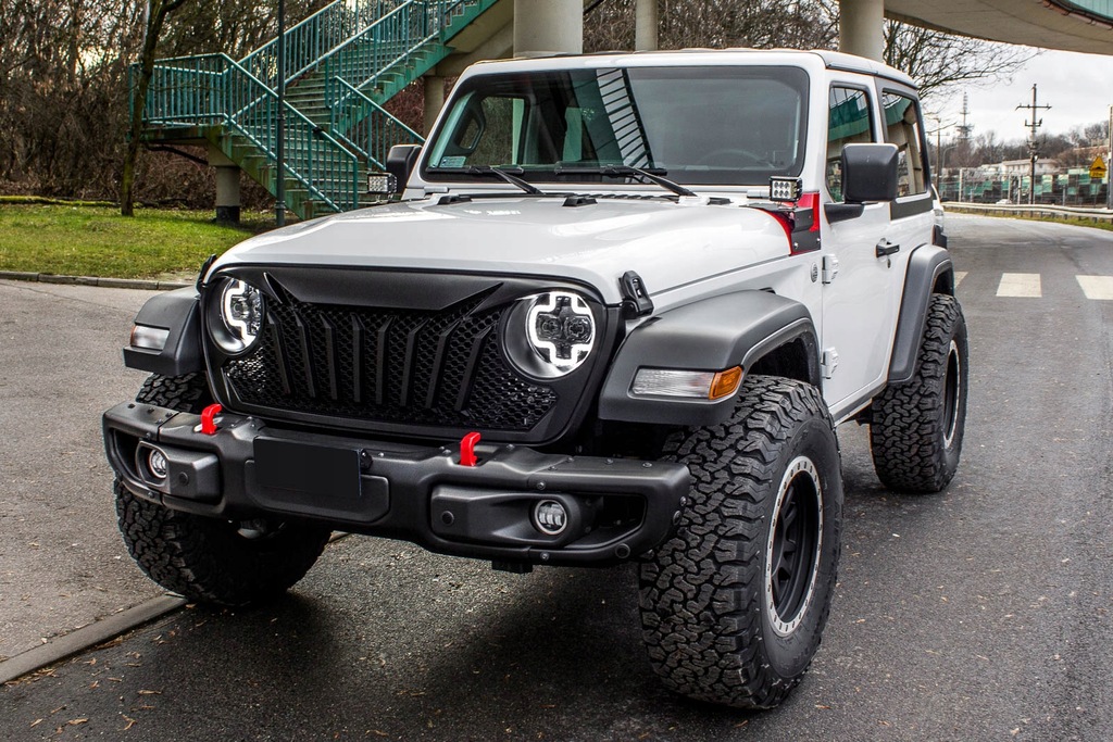 фото №14, Jeep wrangler jl 2018+ решітка радіатора inferno