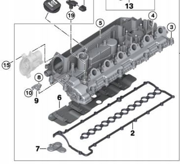 фото №9, Ланцюг грм bmw e90 e91 e92 e65 e66 e67 e60 e61 x5 e53 e70 x6 e71 m57