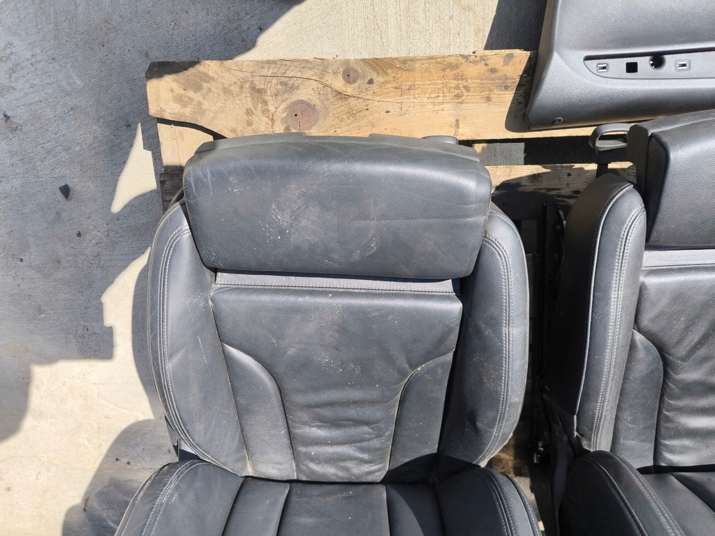 фото №9, Сидіння сидіння audi q5 8r шкіра 2008-2016 з підігрівом комплект !!!