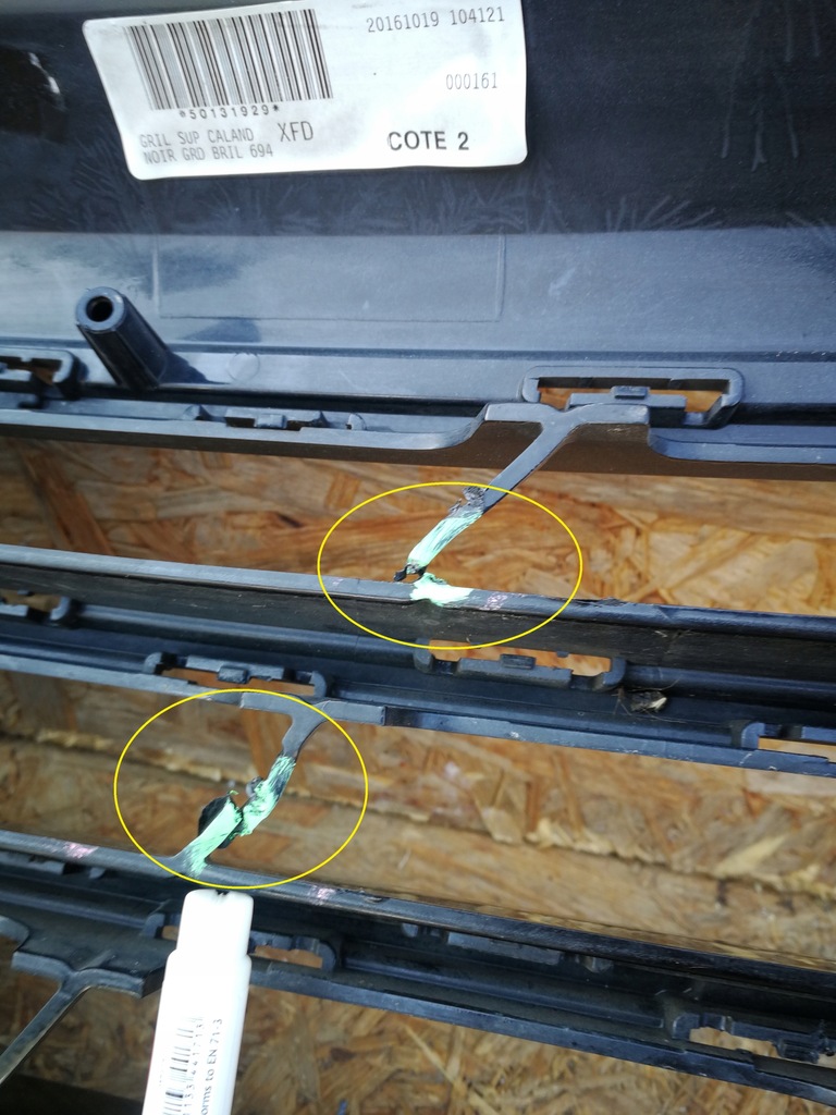 фото №9, Renault talisman 15- решётка радиатора решётка решётка радиатора бампера передний 623100546r