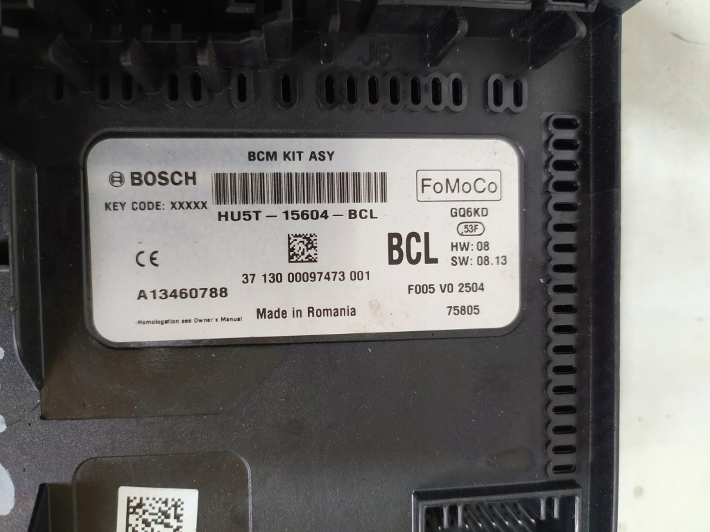 фото №2, Ford ecosport lift модуль bsi gem hu5t-15604-bcl