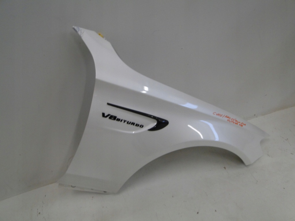 фото №7, Mercedes c klasa 205 kompletny перед капот бампер крылья лампы c63s 799