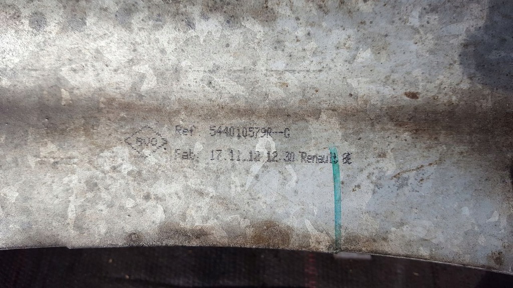 фото №13, Підрамник перед передні renault scenic iii 1,2