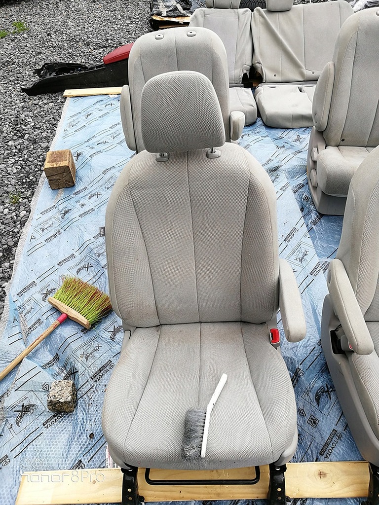 фото №5, Toyota sienna 2016 комплект сидений обивка сиденья