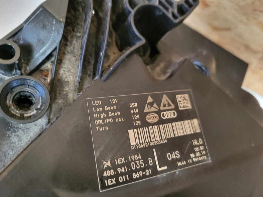 фото №8, Лампа audi rs7 lift matrix 4g8941035b 4g8941036b