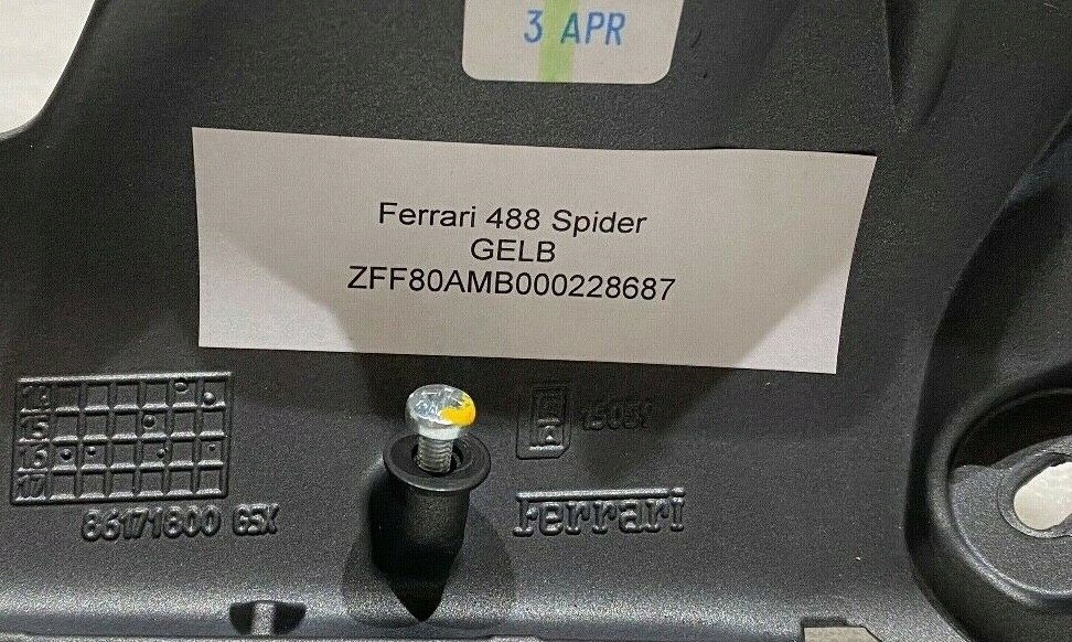 фото №5, Ferrari 488 spider защита cover 86171800