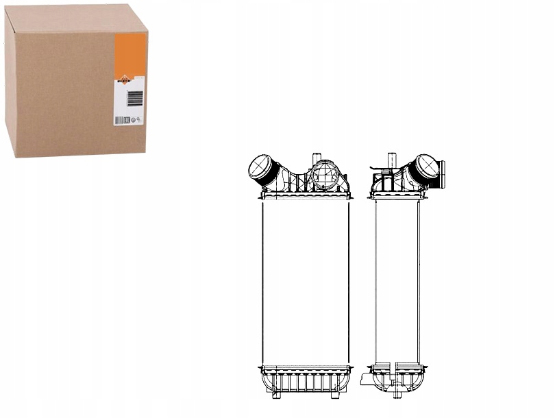 Купити Nrf інтеркулер ford c-max 2 1.6 tdci dxa/cb7. d