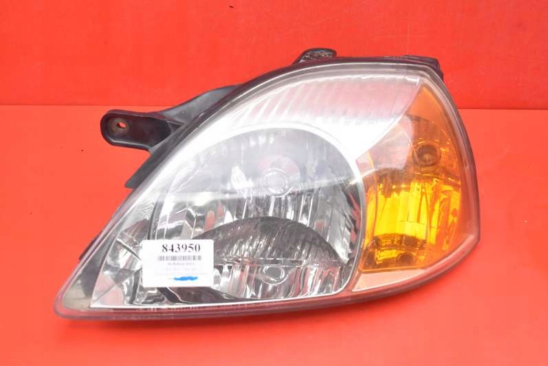 фото №1, Фара левый лампа перед eu 92101-fd0 kia rio 1 i lift 02-05