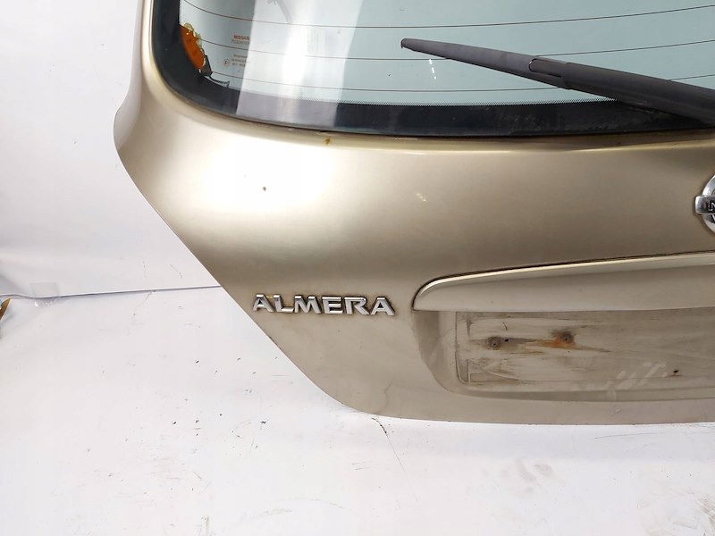 фото №11, Кришка багажника скло задня задня багажника nissan almera 2 ii хетчбек n16 lift