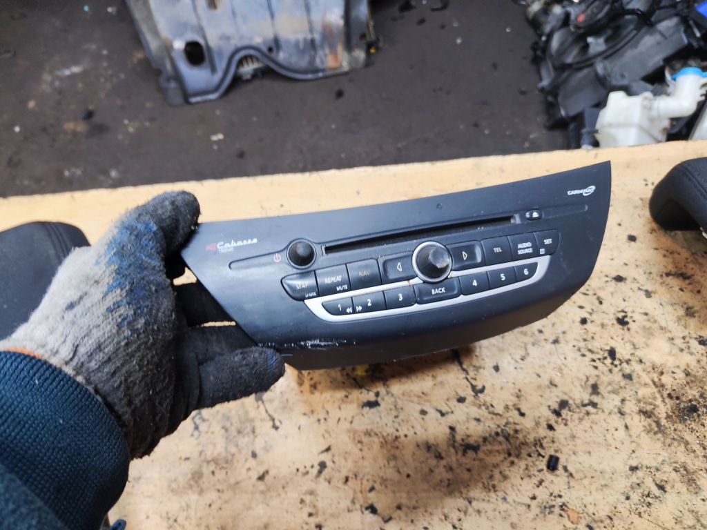 фото №1, Renault laguna iii радіо cd заводський навігація 281150005r