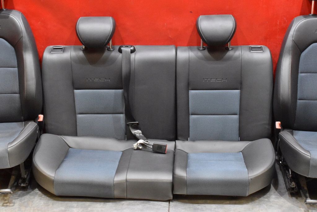 фото №5, Сидіння сидіння комплект обшивка обшивки напівшкіра eu seat ibiza iv 6j lift 12-15