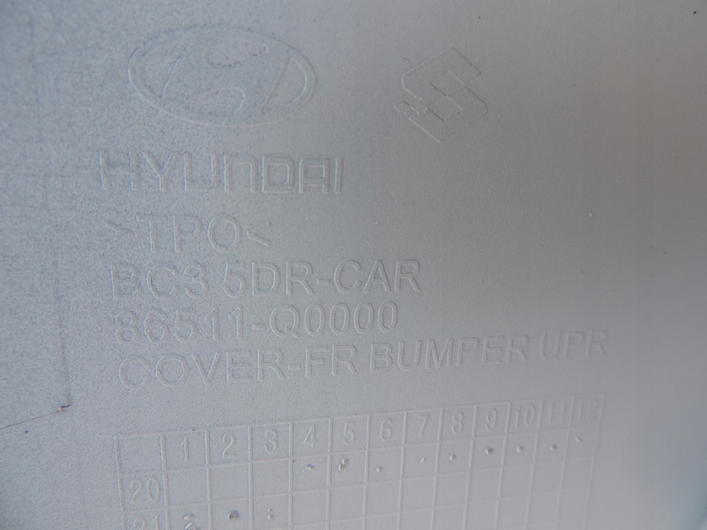 фото №13, Hyundai i20 2020 2021 2022 бампер перед