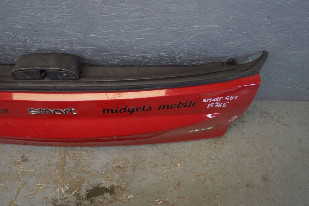 Smart fortwo 2 451 крышка багажника задний k765 8c Недорого