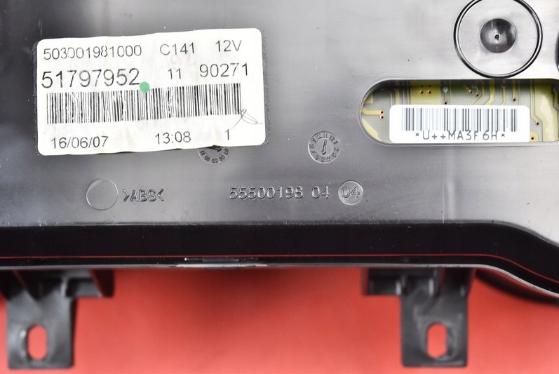 фото №10, Счетчик приборы eu 51797952 fiat bravo 2 ii 1.4 16v 90 km 07-11