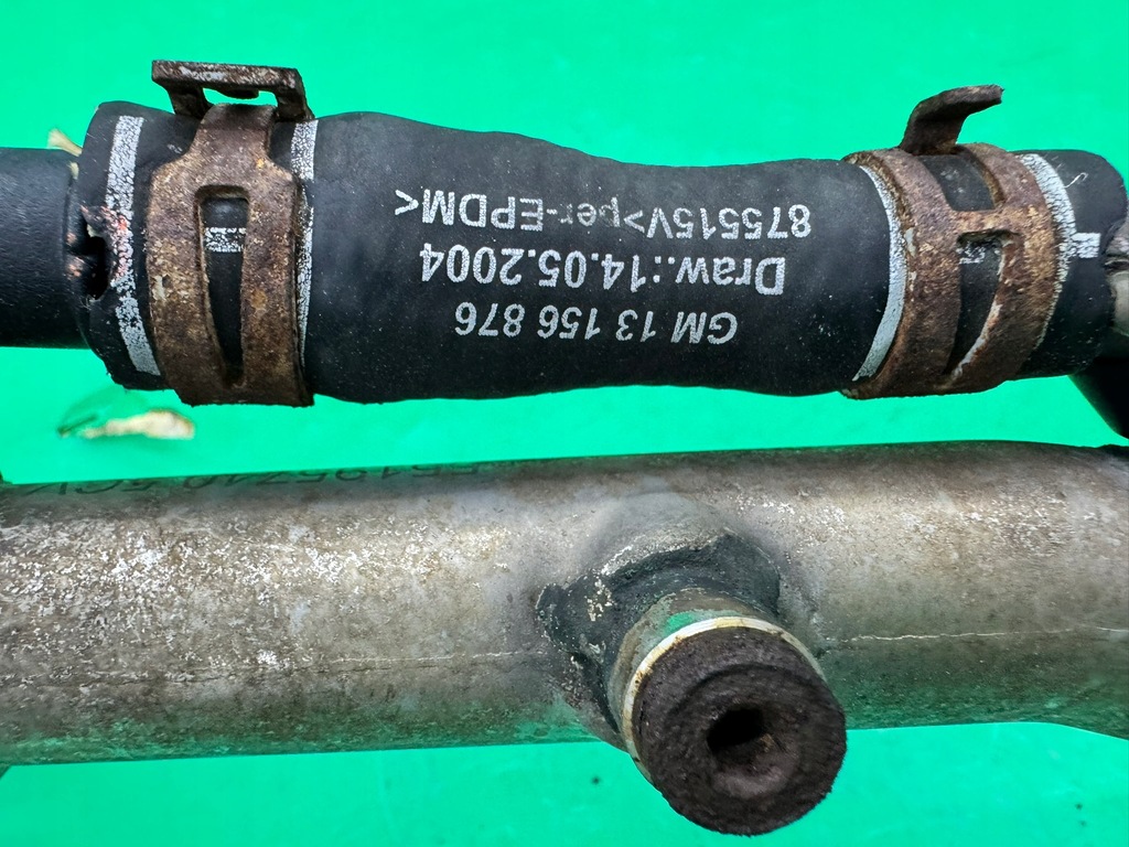 фото №14, Труба wąż шланг wody магістраль wody 13156876 saab 9-3 93 ii 1.9 tid 02-