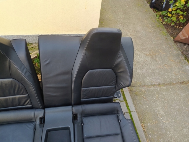 фото №3, Mercedes e klasa coupe w207 сидіння задня заднє сидіння