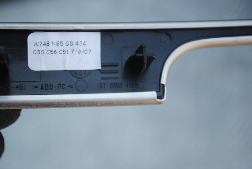 фото №6, Накладки декоративні консолі 1k1858419b 1k1858420b 1k1858529b vw eos