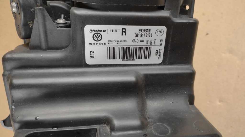 фото №11, Лампа права polo 6r звичайна 6r1941016e 08-14