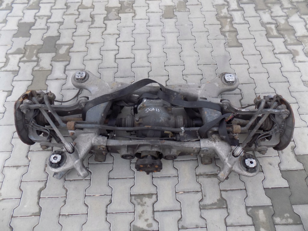 фото №1, Mercedes s-class w221 балка підвіска задня задня