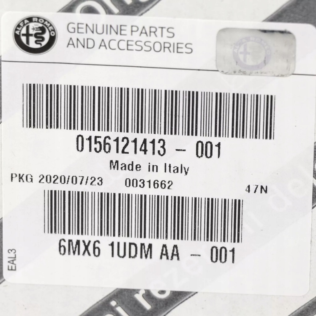 фото №9, Alfa romeo оригинальный номер 156121413