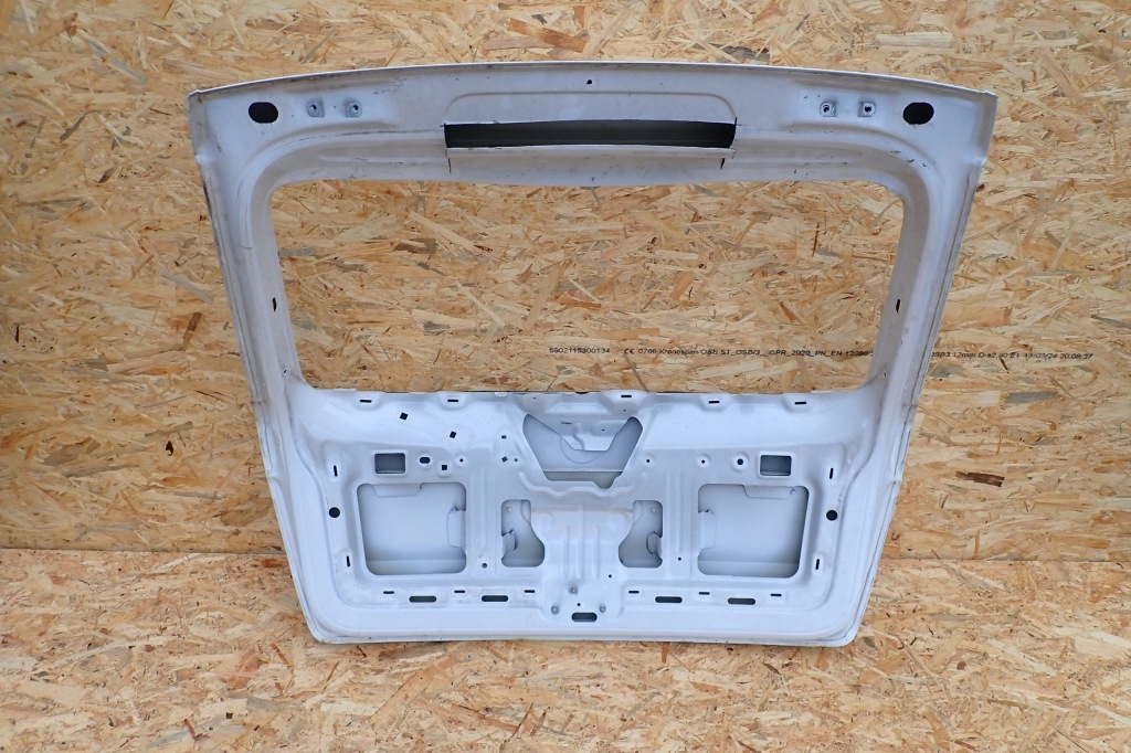 фото №15, Skoda fabia 3 iii 14- kombi крышка багажника багажника задняя 6v9827159 белый