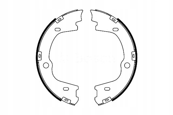 фото №1, Bosch гальмівні колодки гальмівні hyundai h-1 cargo 2.5 crdi