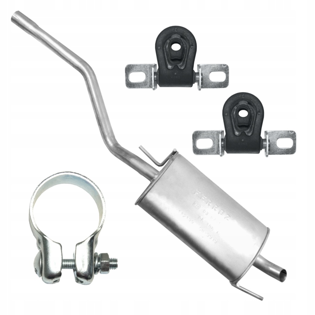 фото №1, Гасник кінцевий seat inca 1.4 1.6 1.9 d хомути