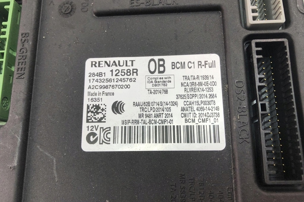 фото №1, Інше модулі renault megane iv b9a/m_ 284b11258r 2018