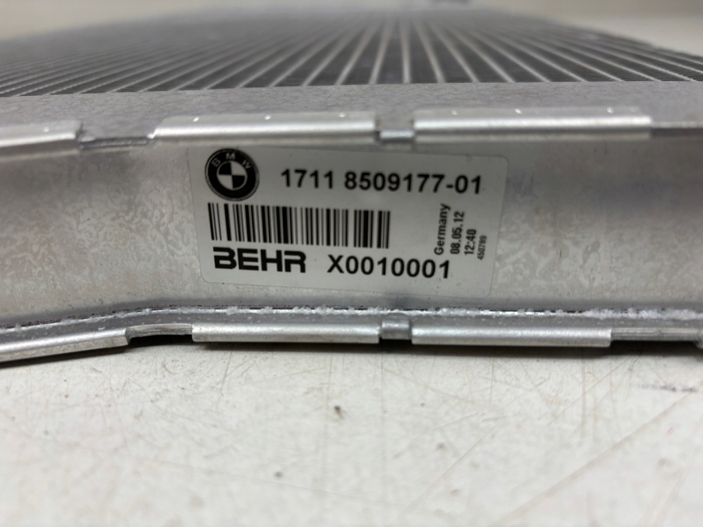 фото №4, Радиатор bmw 8509177 nowa оригинальная