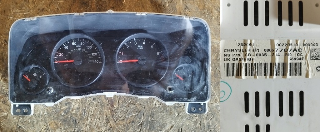 фото №1, Счетчик приборы jeep patriot compass 68087707ac гарантия