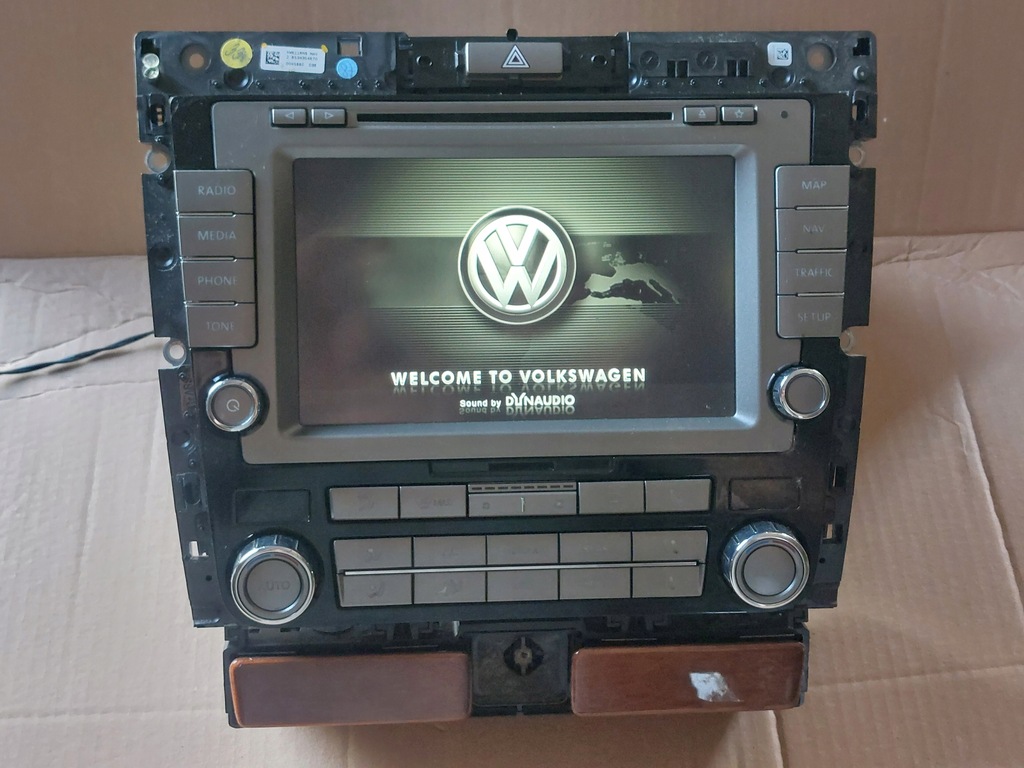 фото №7, Vw phaeton ii lift радіо навігація navi 3d0035005f 3d0035680b + kod 0972