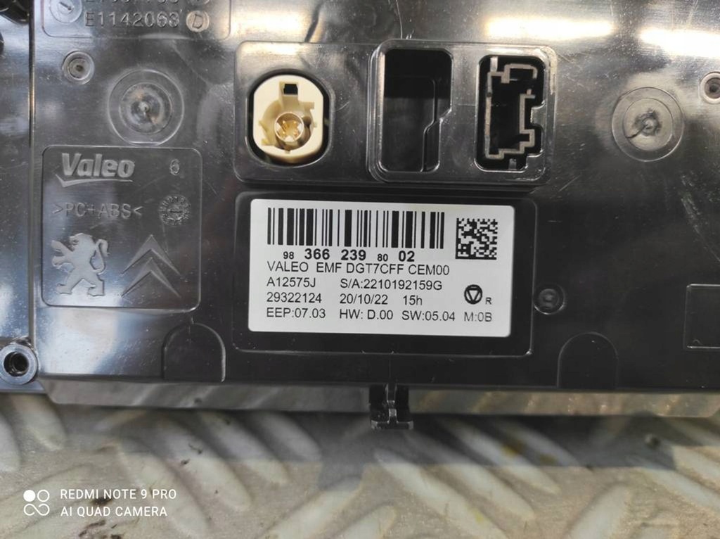 фото №14, Радио навигация navi gps дисплей opel mokka b 9844106380 9836623980