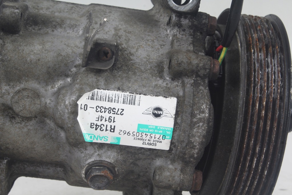 фото №3, Компрессор насос кондиционера mini r55 r56 r57 r60 cooper one jcw 2758433