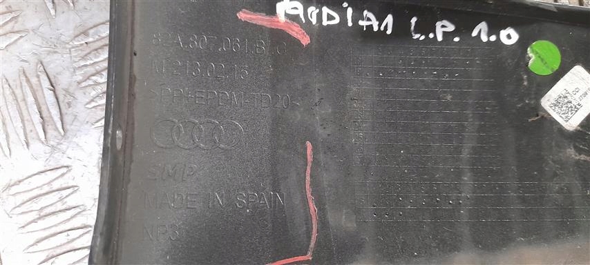 фото №6, Mm audi a1 82 молдинг левая бампера перед 82a807061